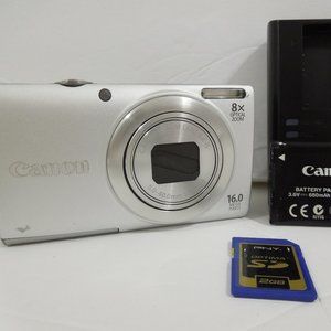 Canon PowerShot A4000 is 16.0 MP Digital Camera with 8X Optical Zoom